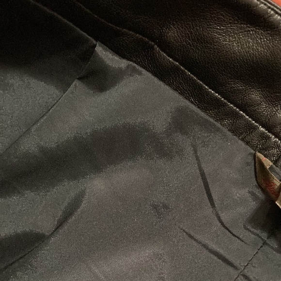 Danier Black High Rise Leather Pants medium - Picture 12 of 12